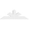 Ekena Millwork Richland Architectural Grade PVC Gable Bracket, 60"W x 20"H x 4"D x 6"F, 8/12 Pitch GBP060X20X0406RIC00 - alternate 2